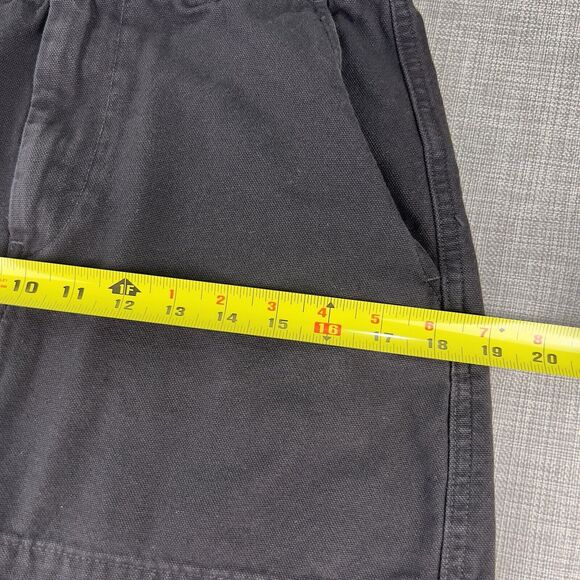 Everlane Mini Skirt Women’s Sz 6 Black The Canvas Stamp Textured Weave Straight - Picture 8 of 10